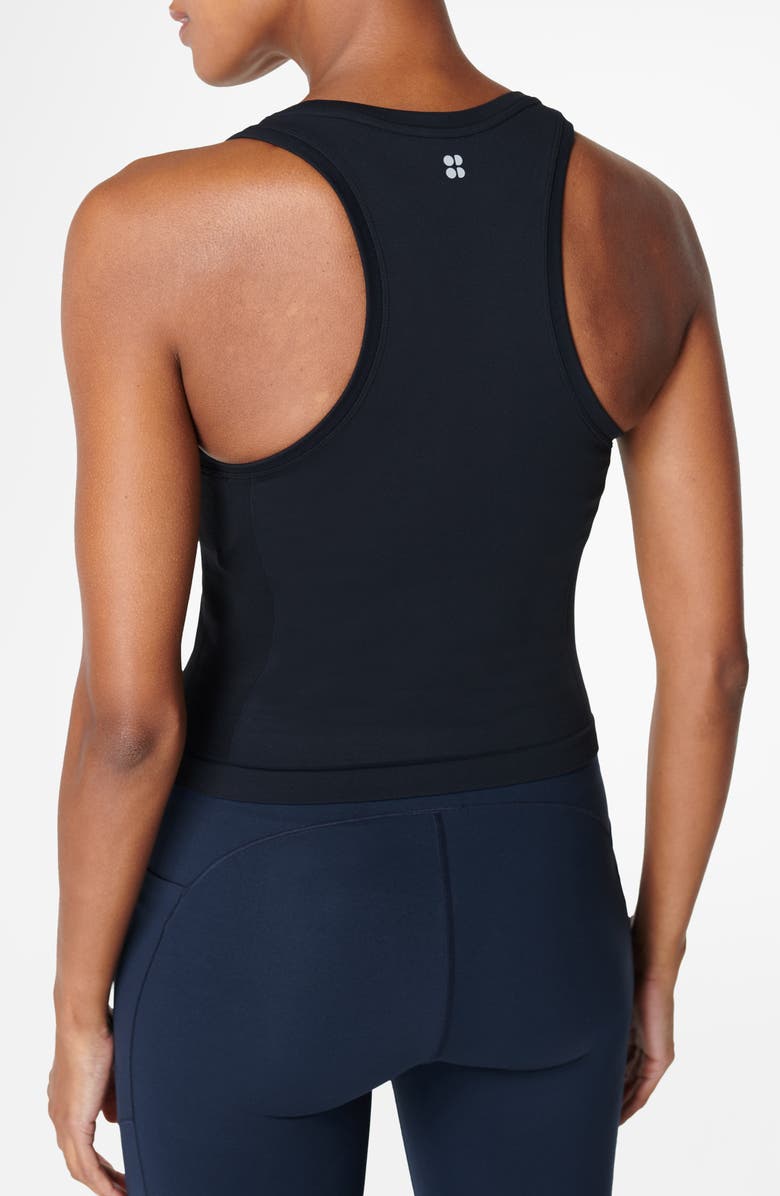 Sweaty Betty Athlete Crop Seamless Tank Top, Alternate, color,