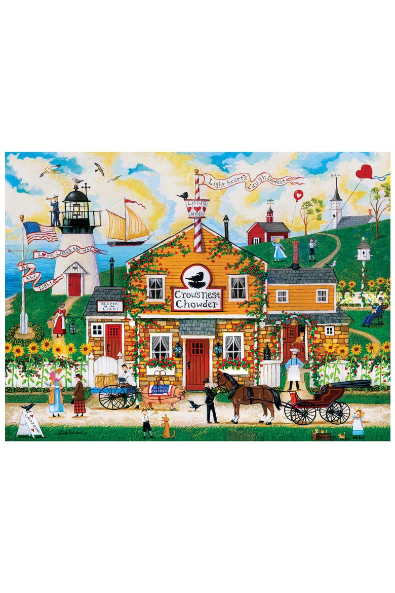 Crow's Nest Chowder 300 Piece Puzzle, Alternate, color, Multicolor