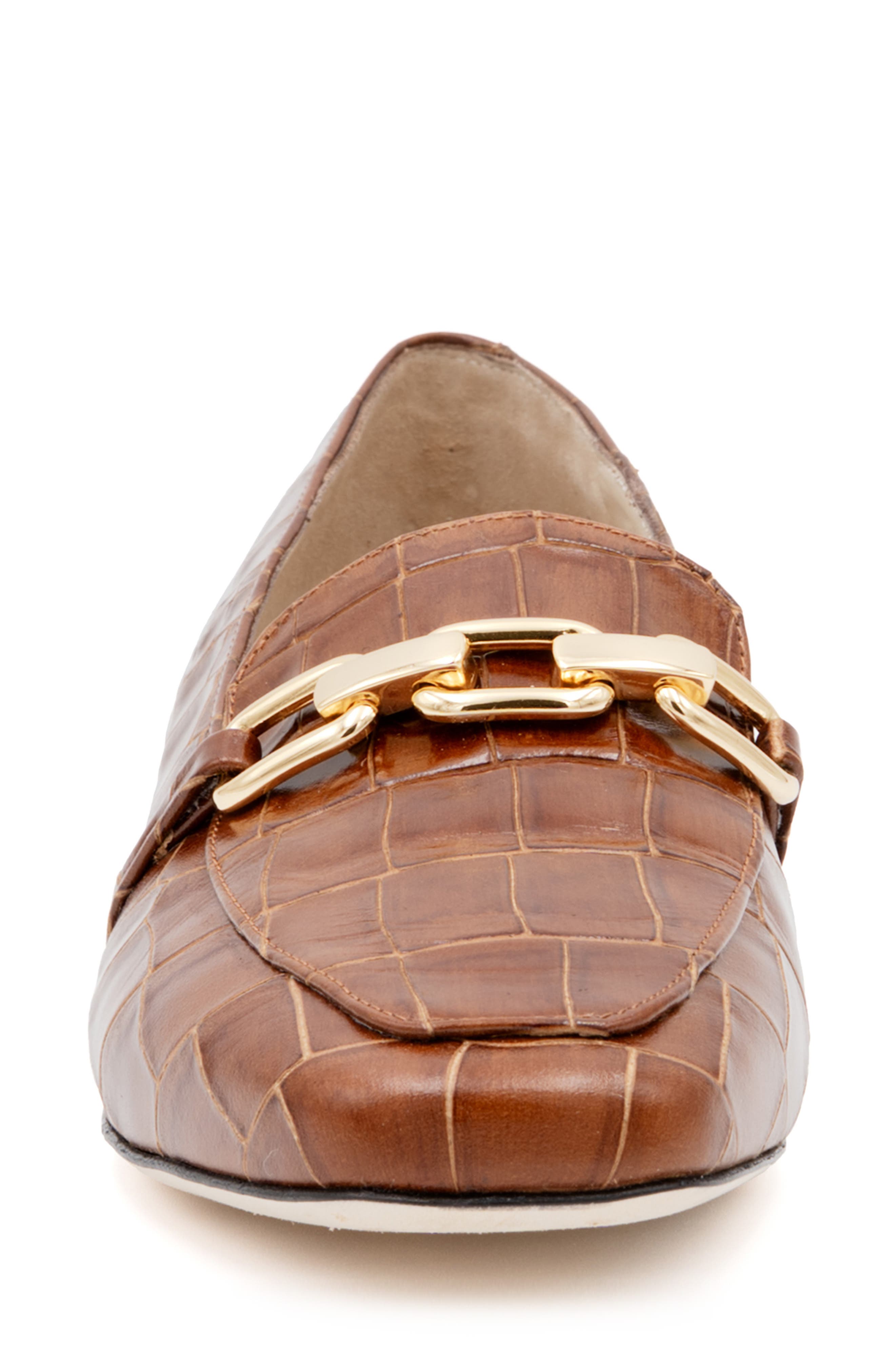 Amalfi by Rangoni Gentile Bit Loafer, Alternate, color, Bruciato Cocco Bengla Gold