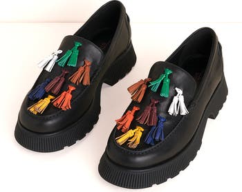 Chandler Tasseled Lug Sole Loafer
