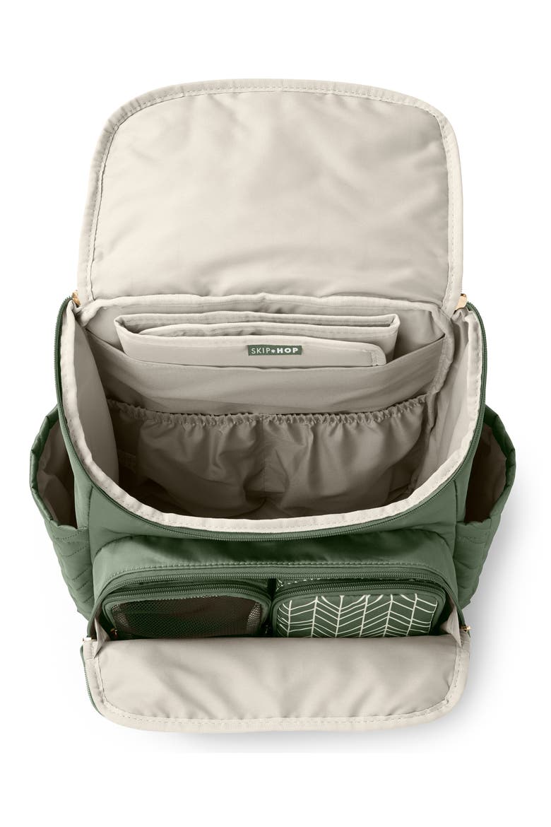 Forma Diaper Backpack, Alternate, color, GREEN