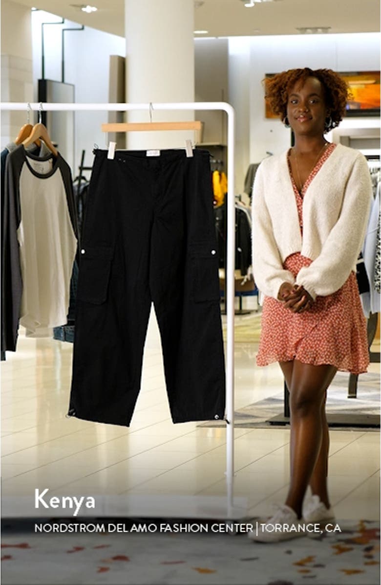 Cotton Cargo Parachute Pants, sales video thumbnail