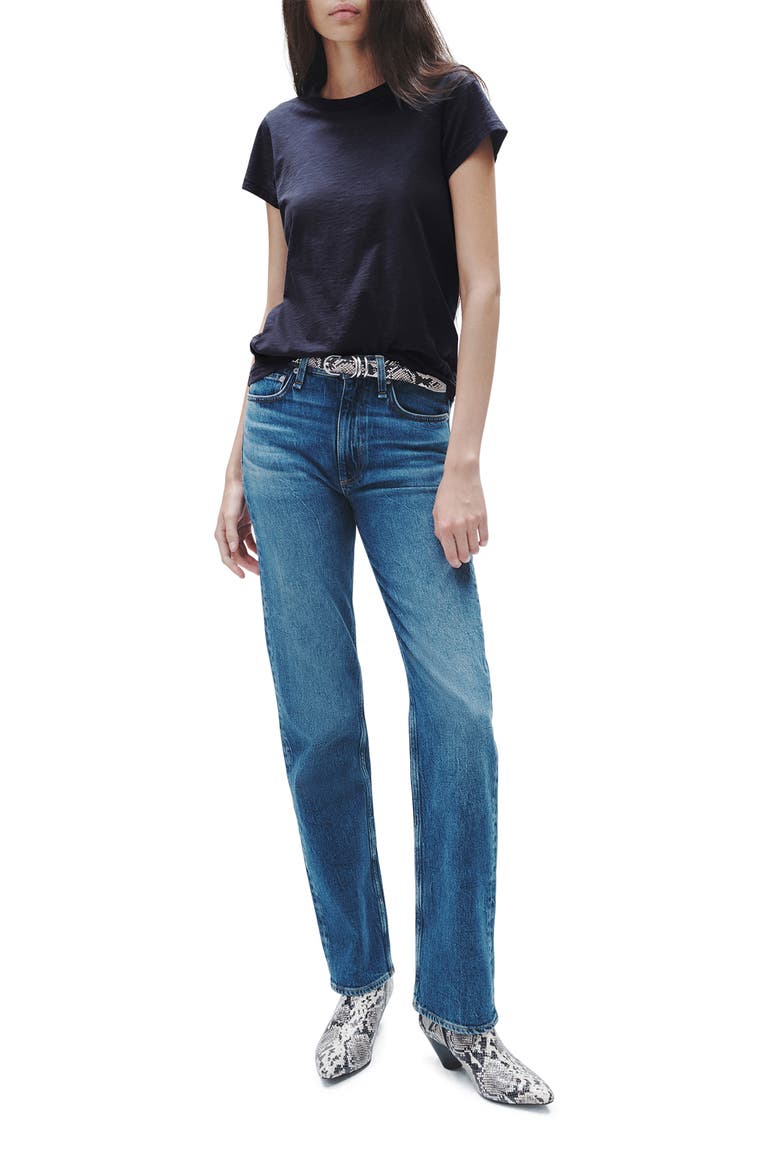 The Slub Organic Pima Cotton T-Shirt, Alternate, color, SALUTE