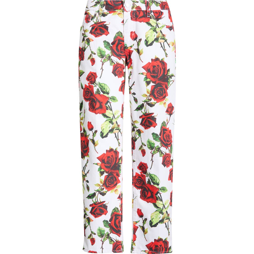 L'agence Blaine Rose Stovepipe Nonstretch Jeans