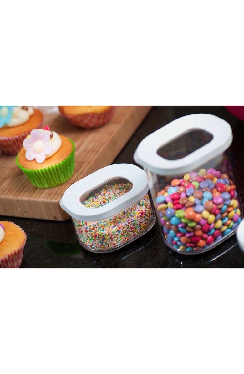 Mepal Modula 5-Piece Storage Box Starter Set, Alternate, color, White