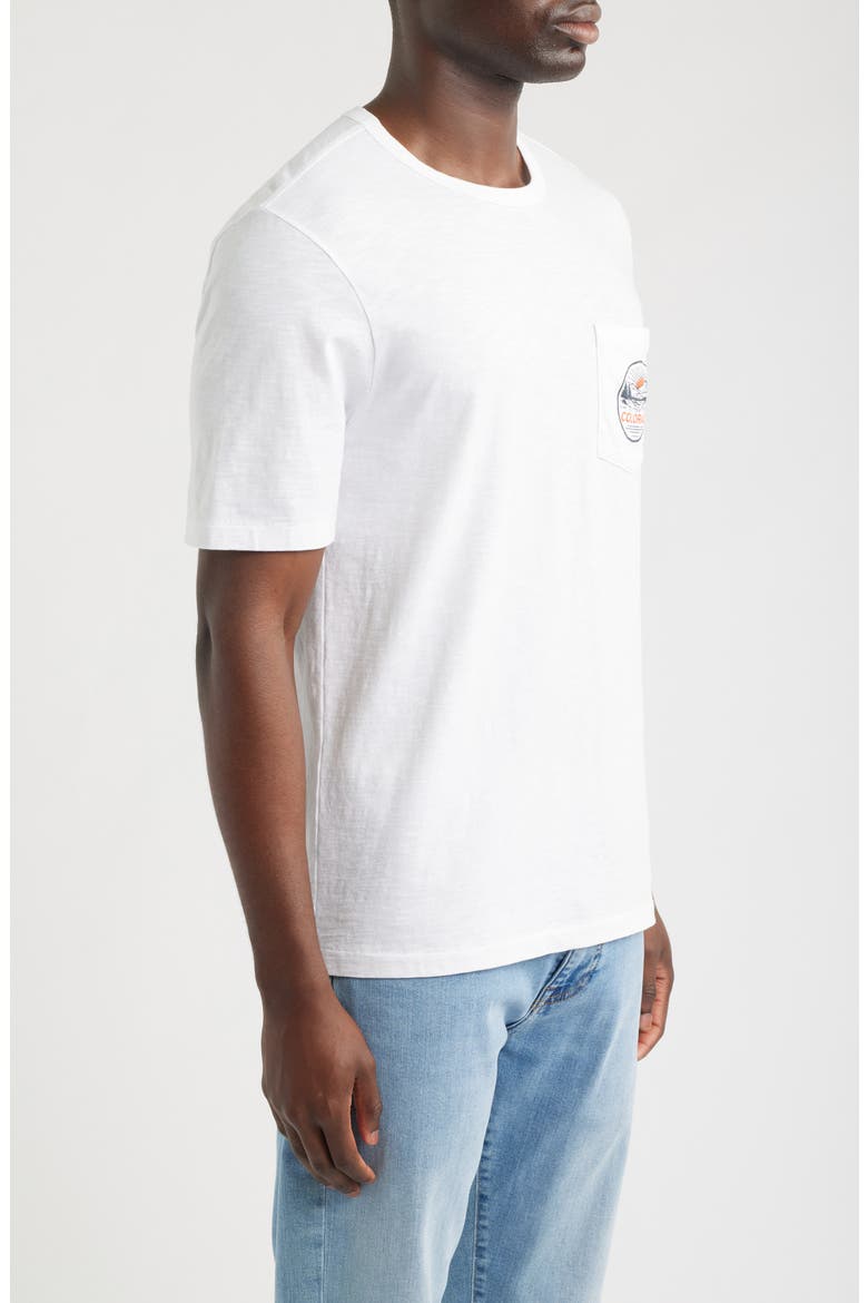 Sunwashed Colorado Graphic Pocket T-Shirt, Alternate, color, WHITE