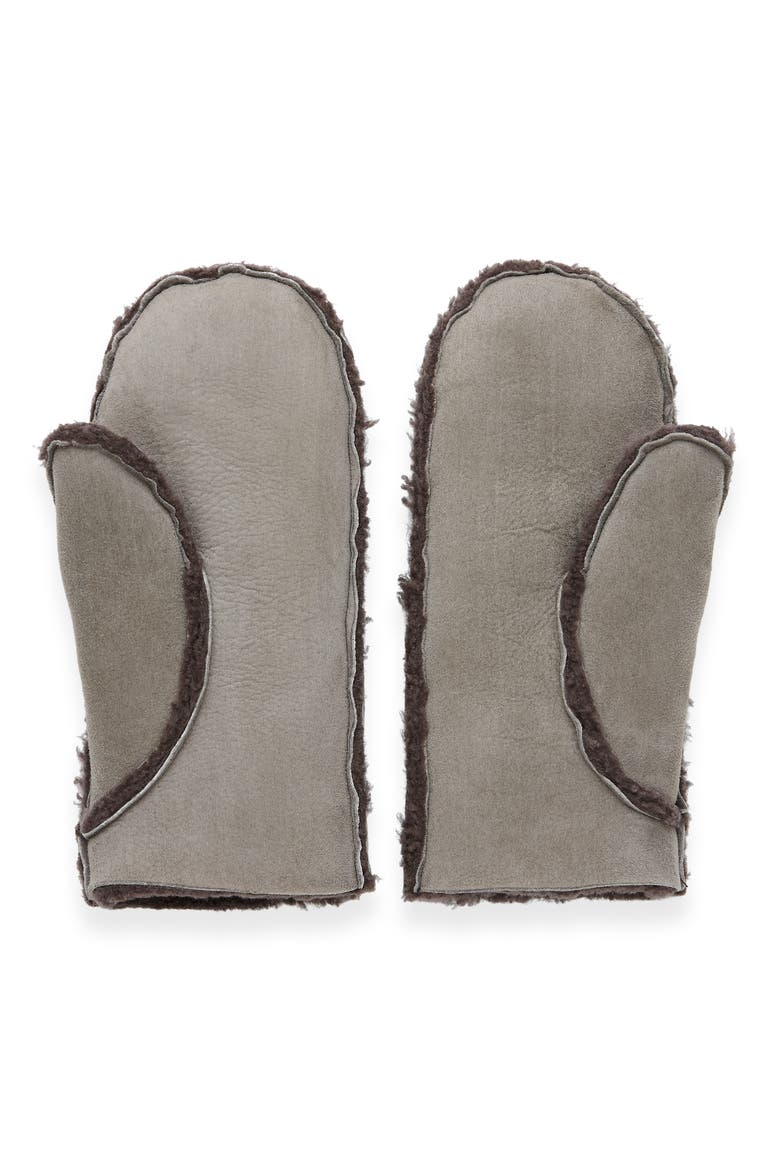 British Sheepskin Mitts, Alternate, color, VOLE