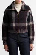 Barbour Carville Plaid Knitted Jacket