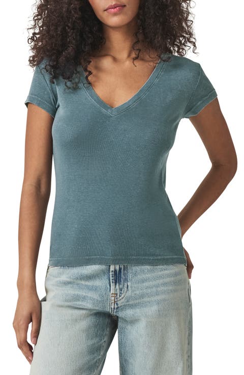 Faye V-Neck Tee