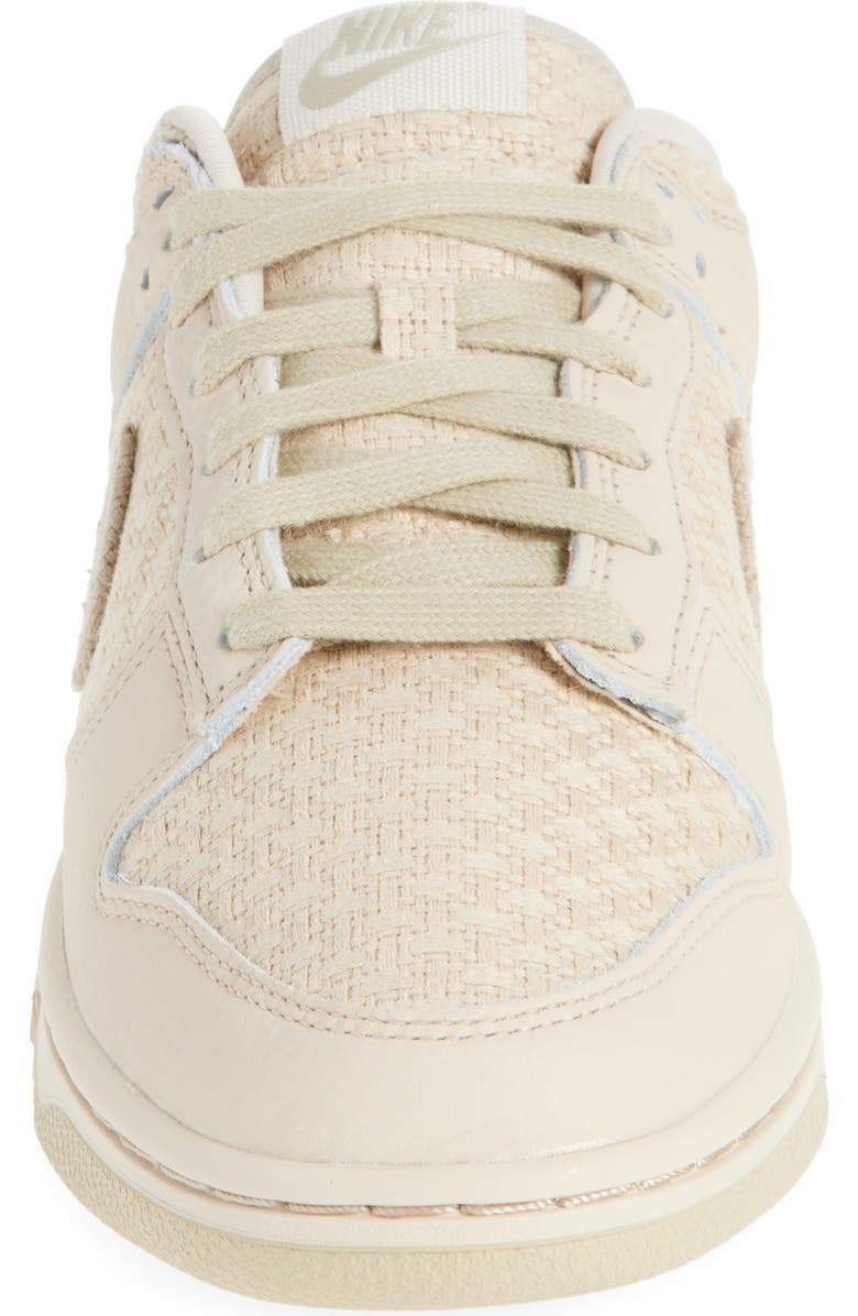 Nike Dunk Low Basketball Sneaker, Alternate, color, 126 Sndrft/Dstkki