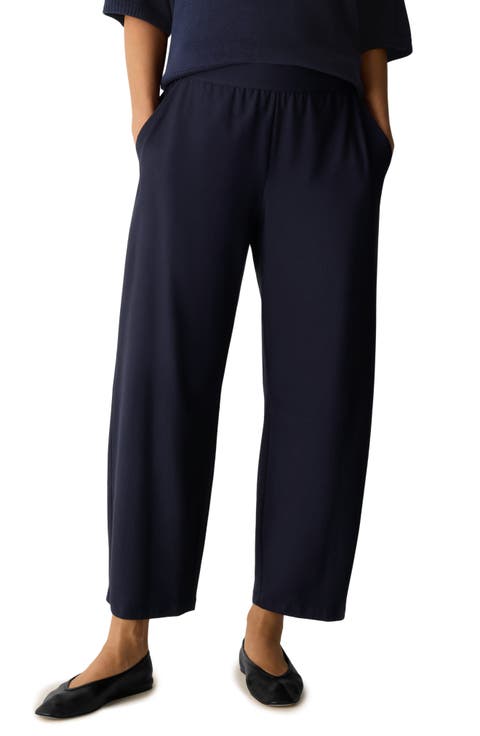 High Waist Ankle Pants