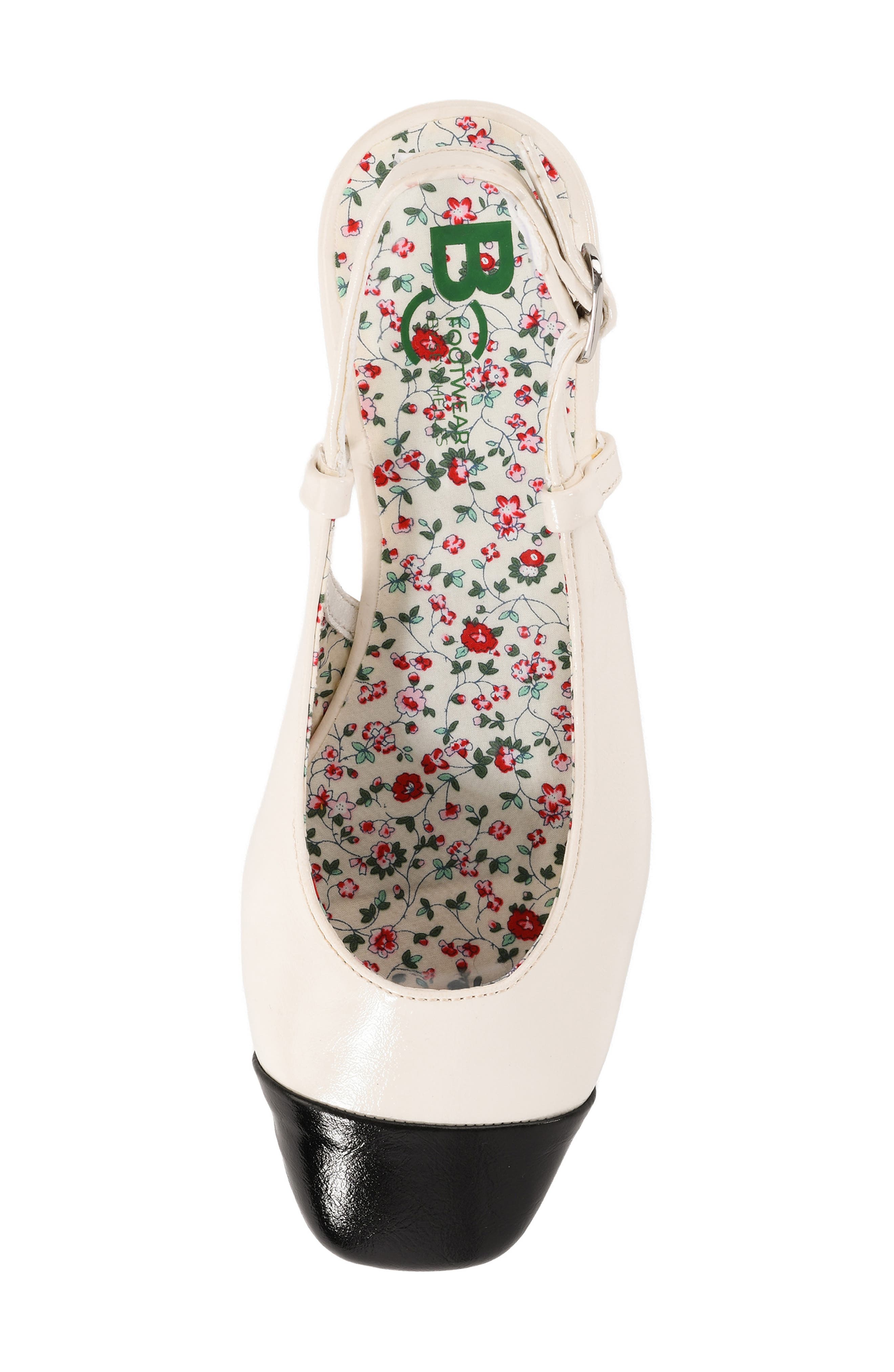 BC Footwear Dollface Slingback Pump, Alternate, color, Off White