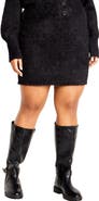 City Chic Ivanna Sweater Skirt