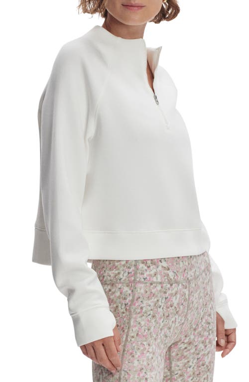 Varley Ebba Midlayer Half Zip In Snow White