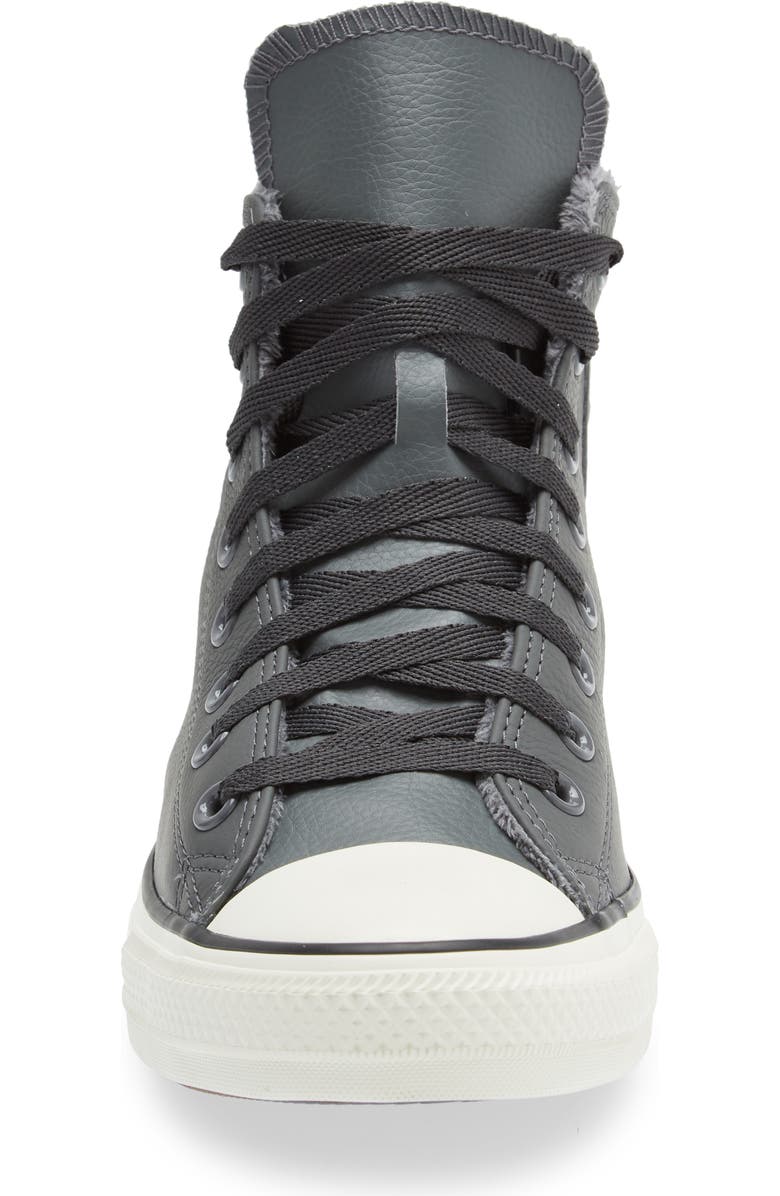 Converse Chuck Taylor All Star High Top Sneaker, Alternate, color, Iron Grey/ Egret/ Smoke Grey