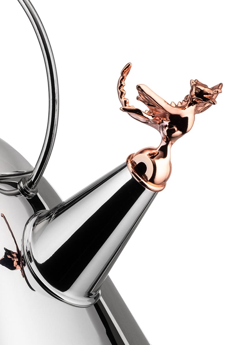 ALESSI Michael Graves Tea Kettle, Alternate, color, Black