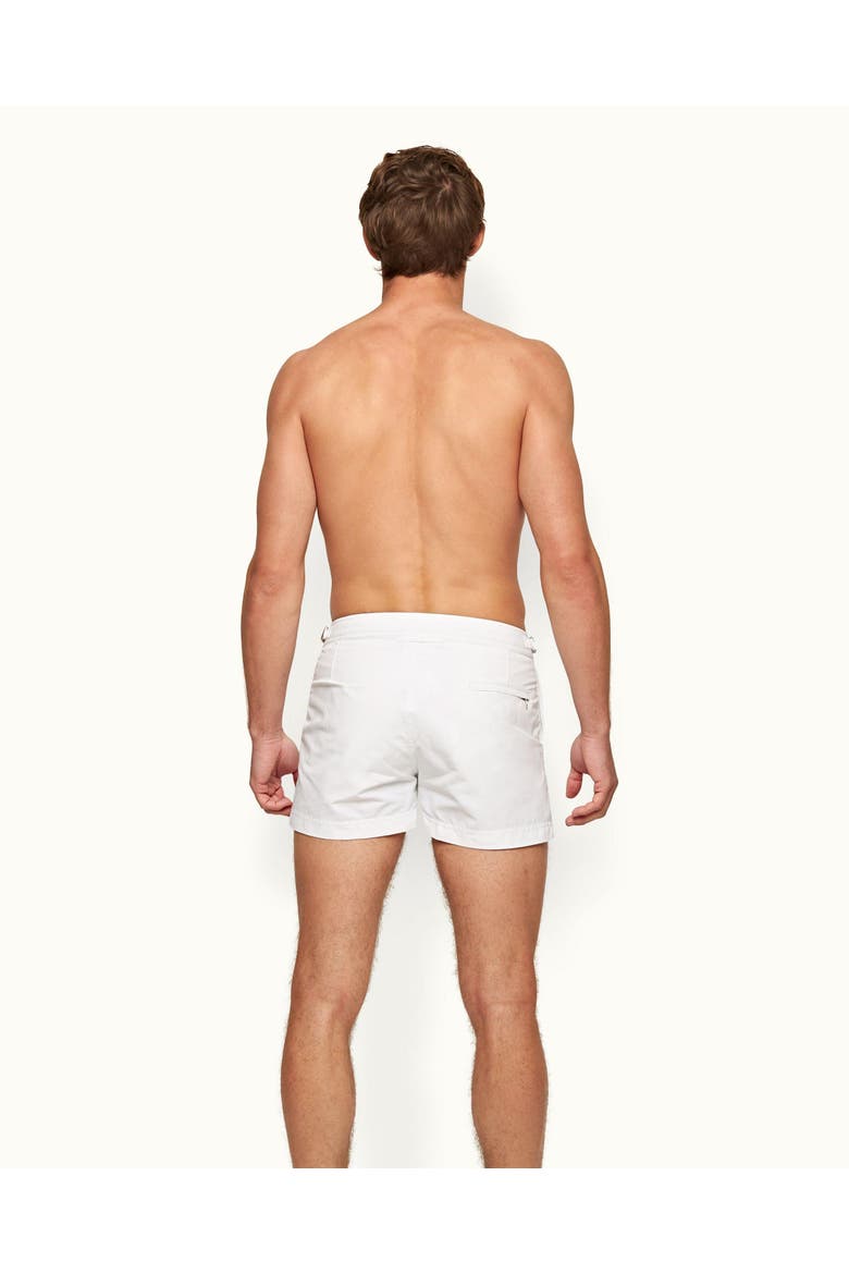 Springer Shortest-Length Swim Shorts, Alternate, color, White