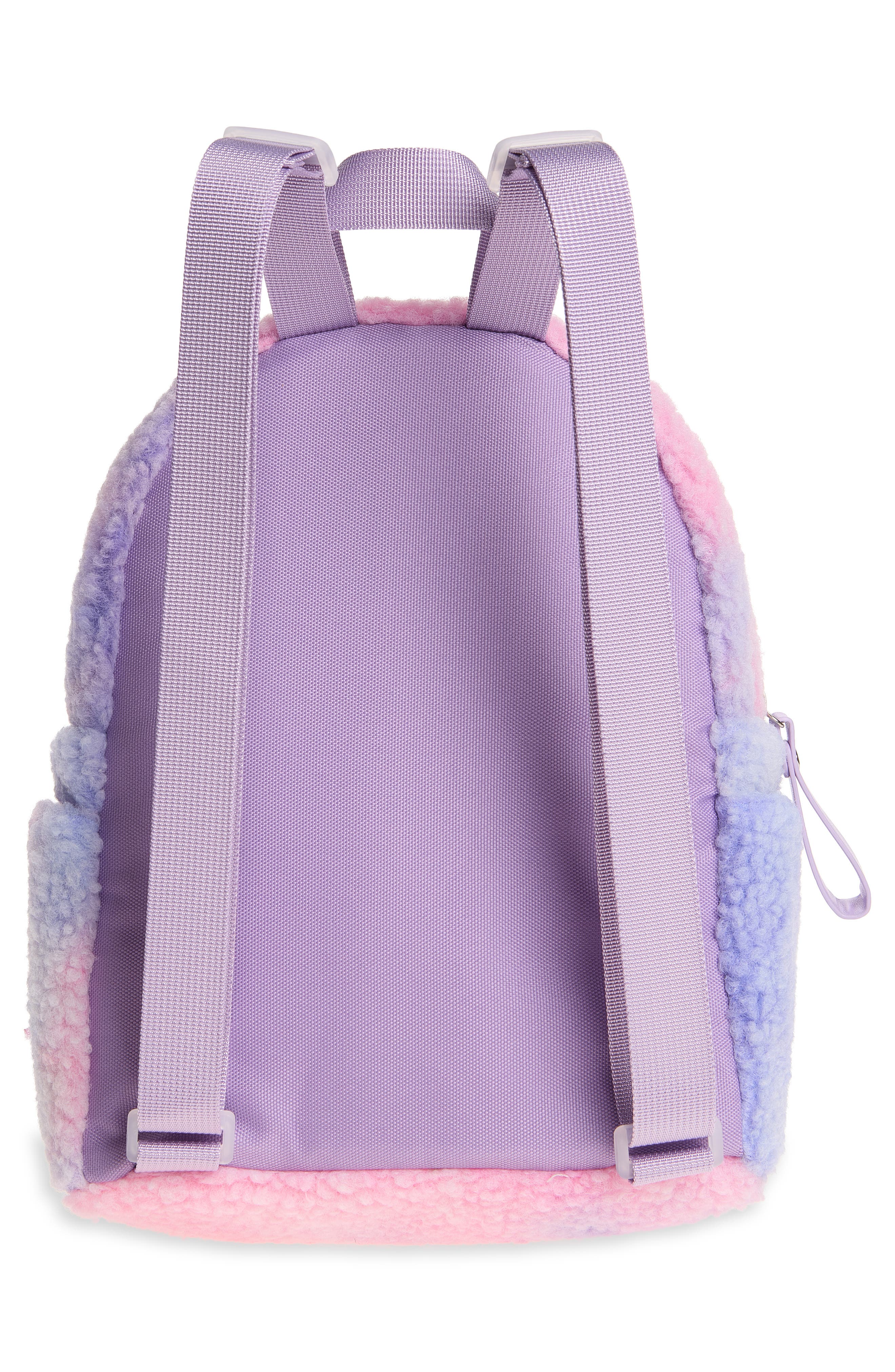 Kids' Plush Mini Backpack, Alternate, color, MULTI