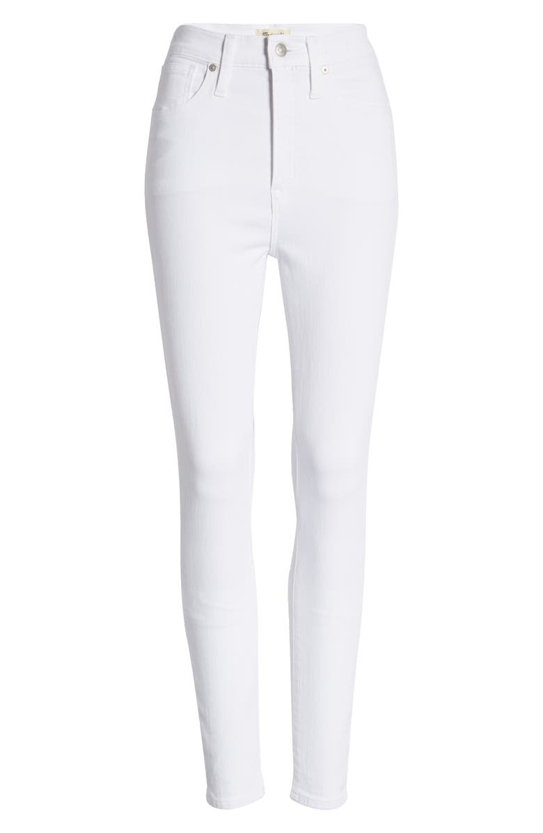 Madewell Women's 11-Inch High Waist Ankle Skinny Jeans, Alternate, color, 