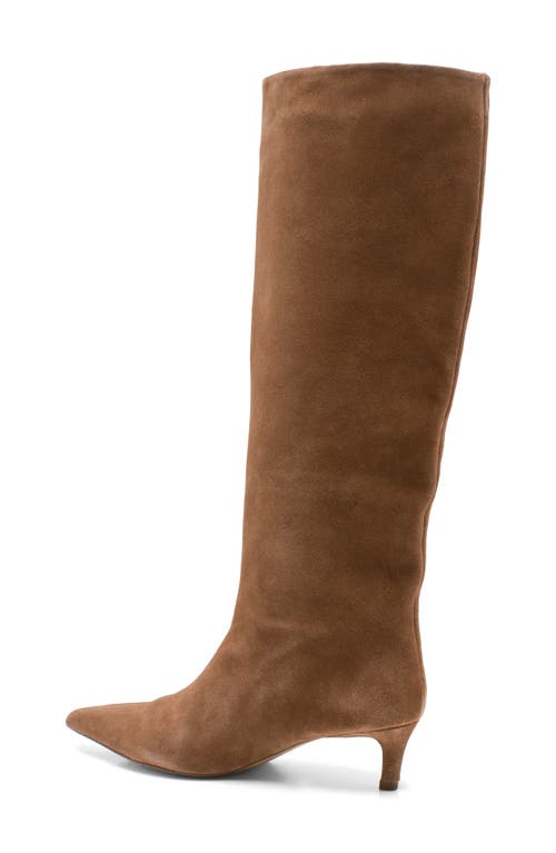 Free People Kiki Knee High Boot In Brown