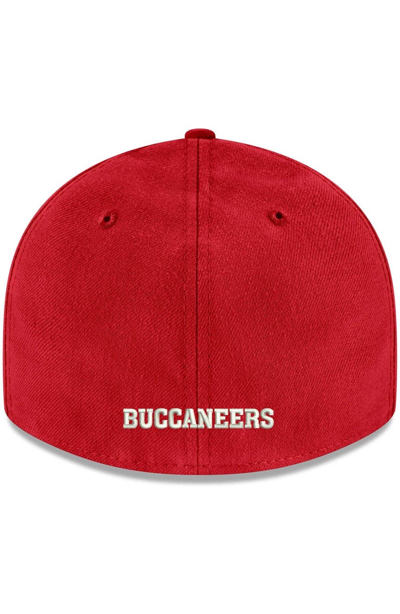 New Era Men's New Era Red Tampa Bay Buccaneers Omaha Throwback Low Profile 59FIFTY Fitted Hat, Alternate, color, Red
