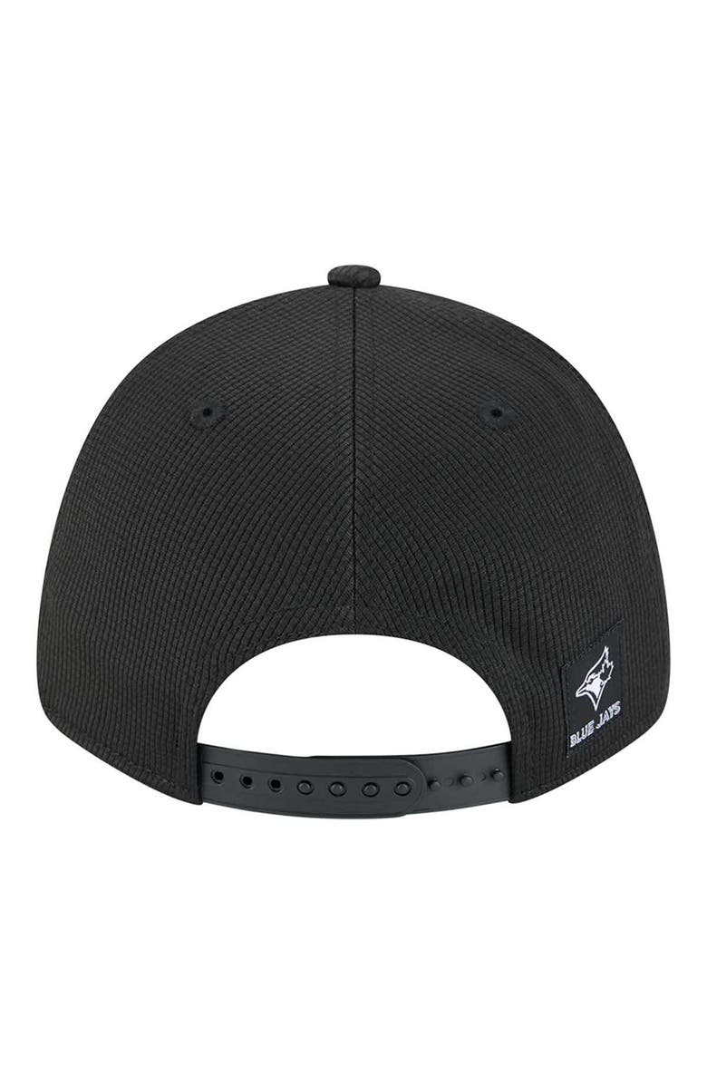 New Era Men's New Era Black Toronto Blue Jays Pivot 9FORTY Adjustable Hat, Alternate, color, 