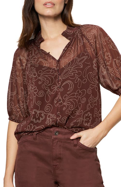 Sanctuary Keep Me Close Shirt In Brown