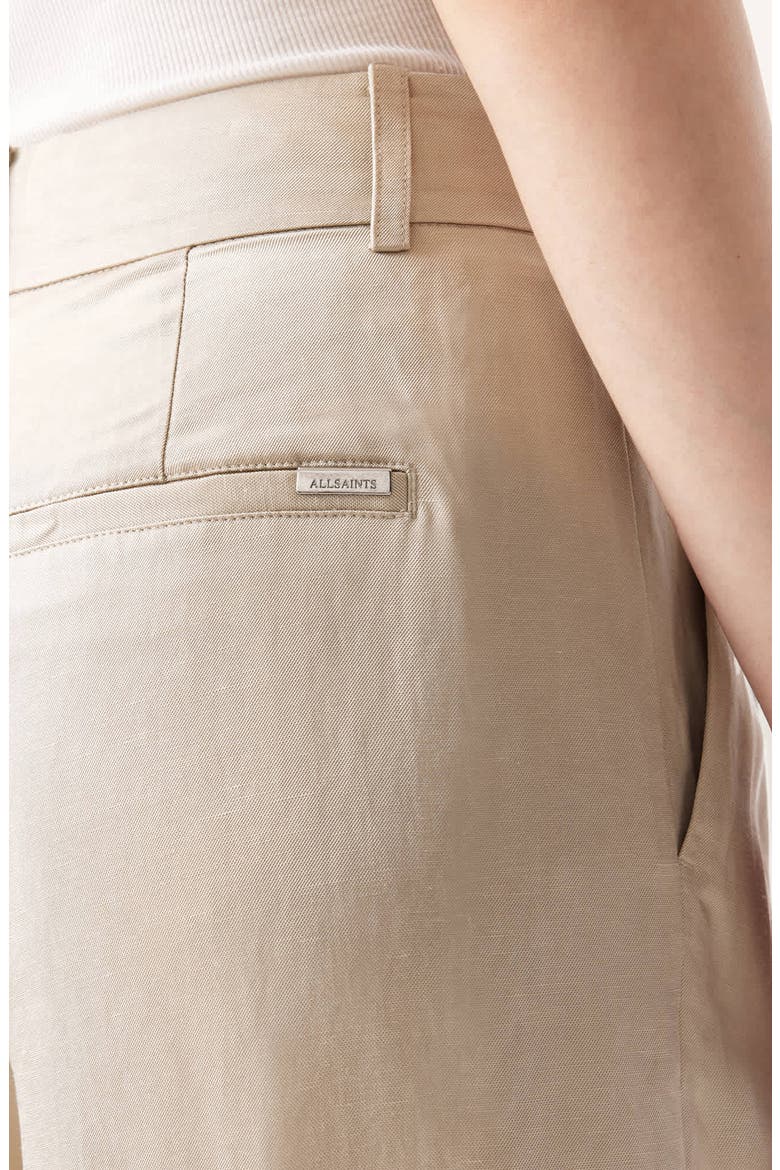 Helena Pleated Pants, Alternate, color, STONE
