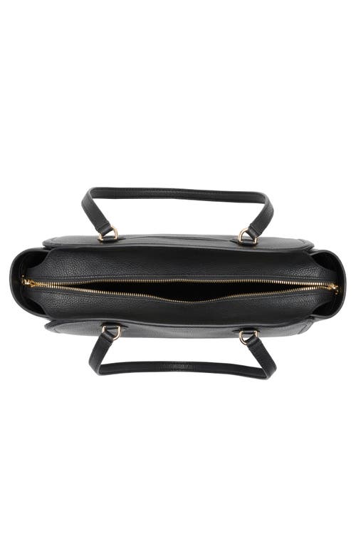 Kate Spade New York Taylor Pebbled Leather Tote In Black