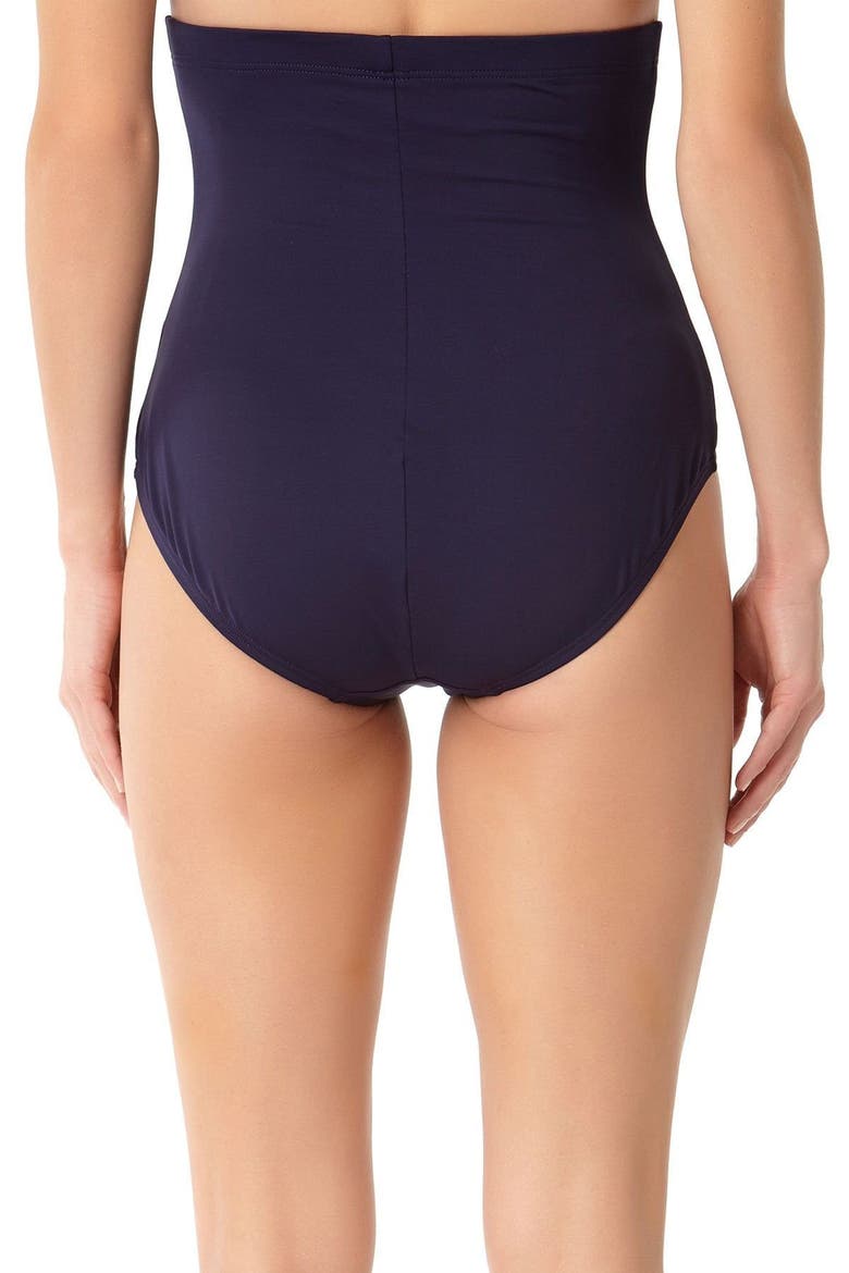 Women's Tummy Control Swim Bottom, Alternate, color, Navy