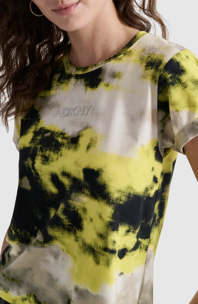 DKNY Abstract Print T-Shirt, Alternate, color, 