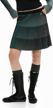 Desigual Plissé Skirt