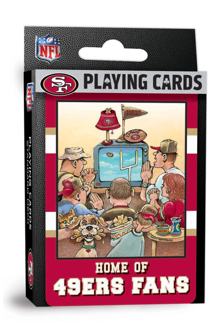 San Francisco 49ers Fan Playing Cards, Main, color, Multicolor