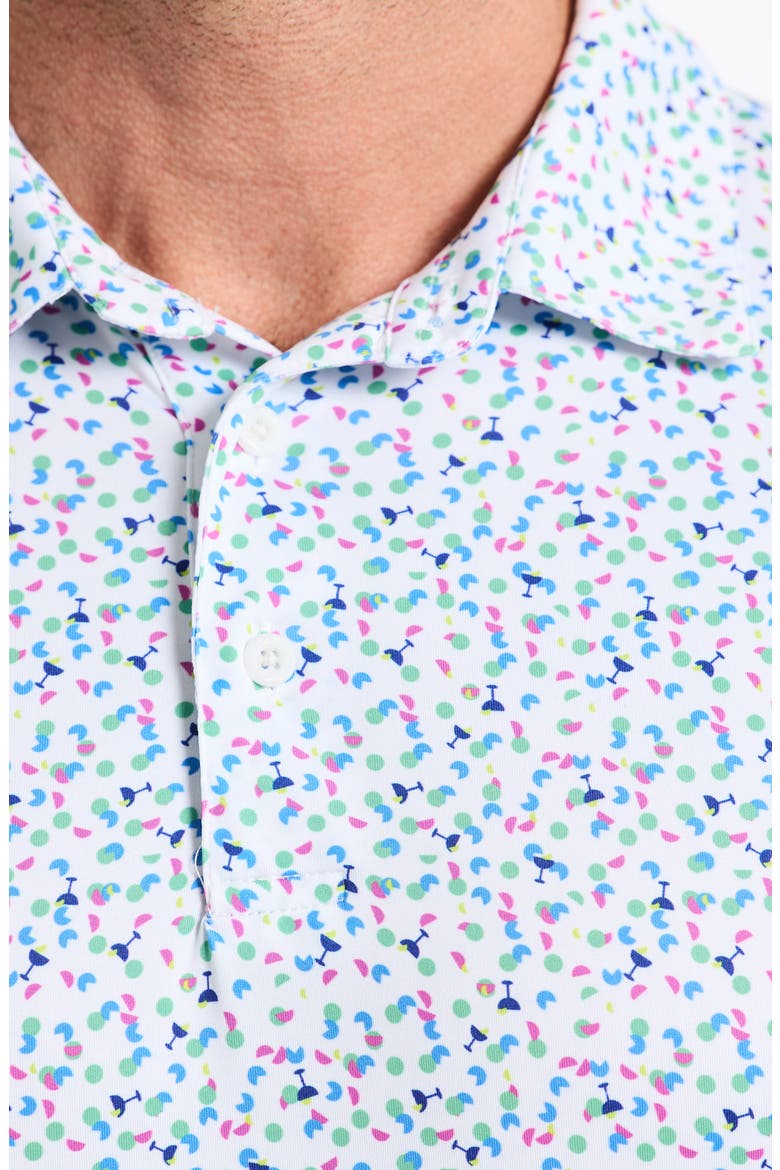 Dayton Short Sleeve Performance Polo, Alternate, color, WHITE