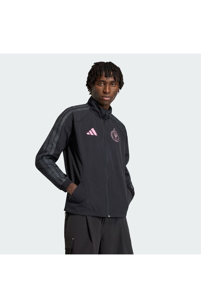 adidas Men's adidas Black Inter Miami CF 2026 Anthem Raglan Full-Zip Jacket, Main, color, Black