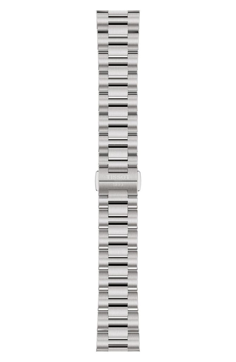 Tissot PRC 100 Solar Quartz Bracelet Watch, 34mm, Alternate, color, Silver