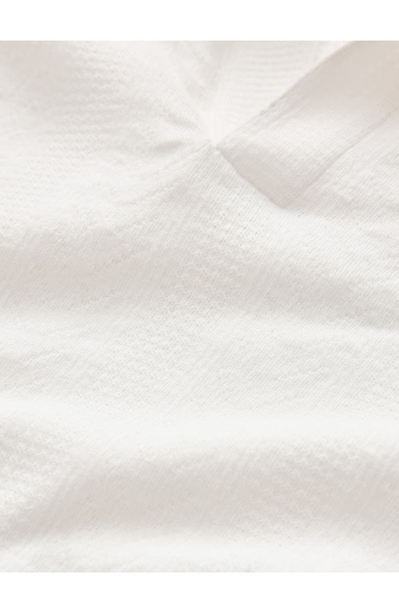 John Varvatos Zion Jacquard Cotton Polo, Alternate, color, Salt