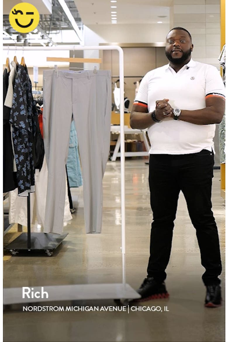 Men's Crown Crafted Surge Performance Flat Front Trousers video