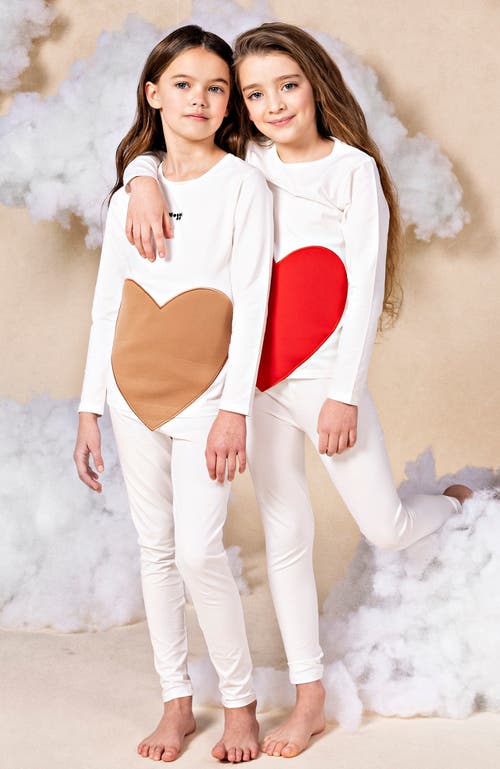 Noggiwear Puffy Heart Collection Loungwear Set In Multi
