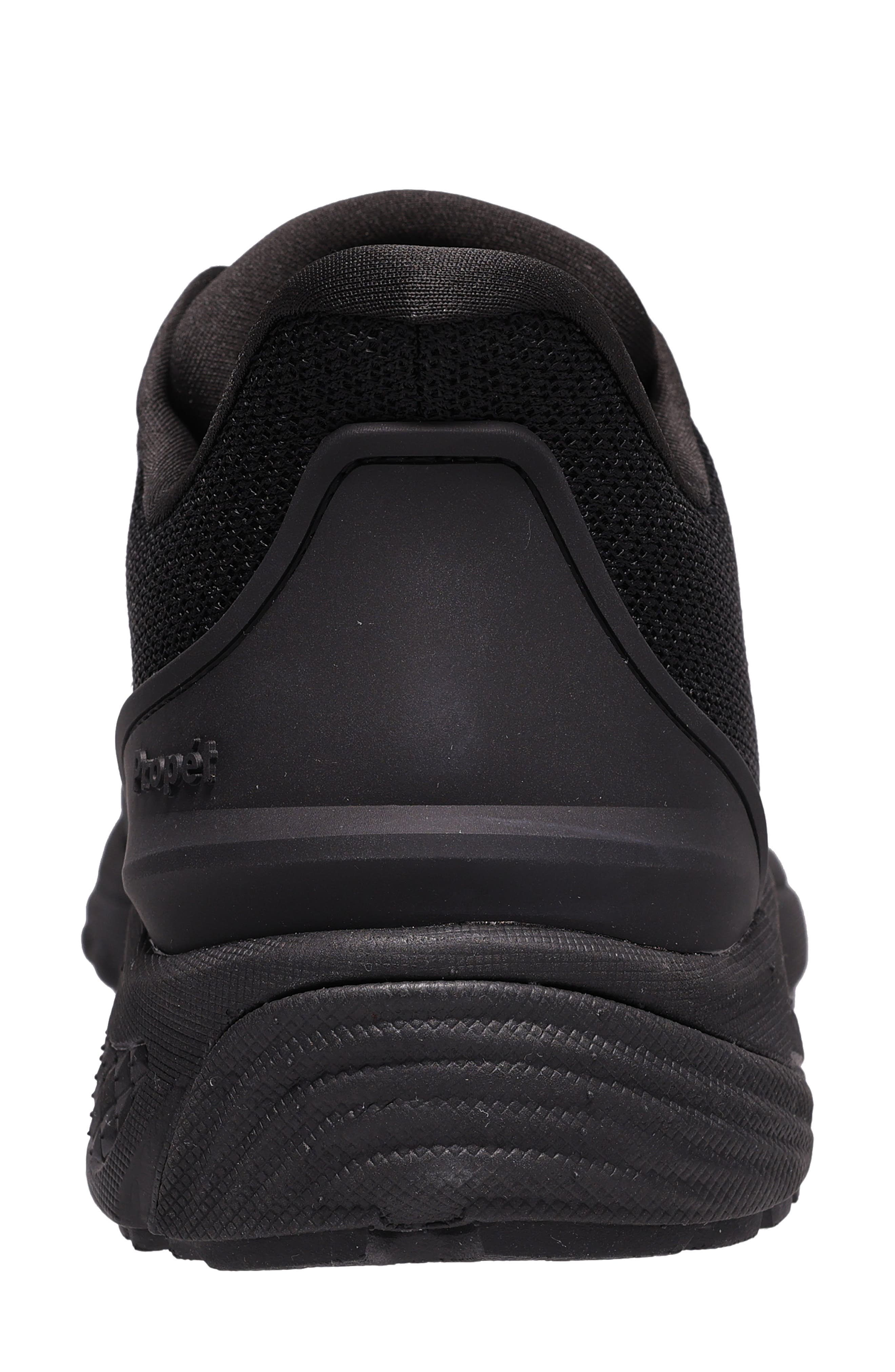Propét One Velocity Knit Sneaker, Alternate, color, All Black