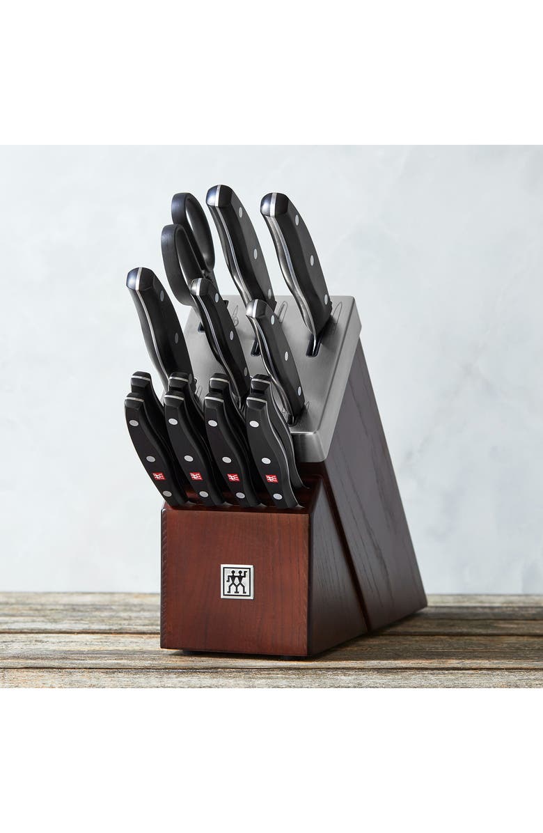ZWILLING Twin Signature 15-Piece Knife Block Set, Alternate, color, Brown