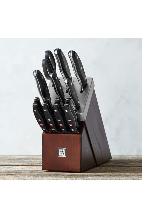 Zwilling Twin Signature 15-piece Knife Block Set In Brown