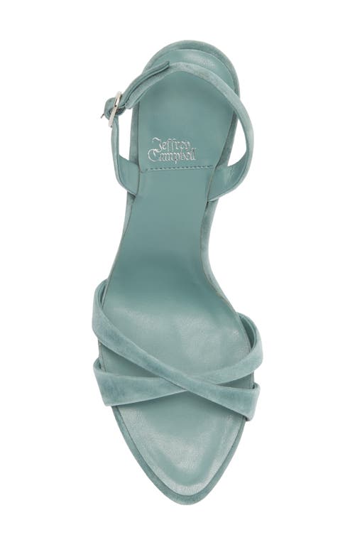 Jeffrey Campbell Marielle Slingback Sandal In Blue
