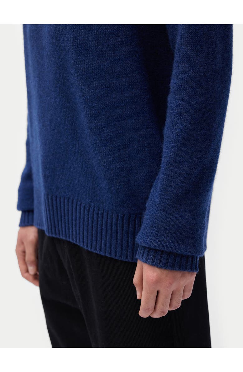 GOBI Mongolian Cashmere Cashmere Raglan Sweater, Alternate, color, Eclipse