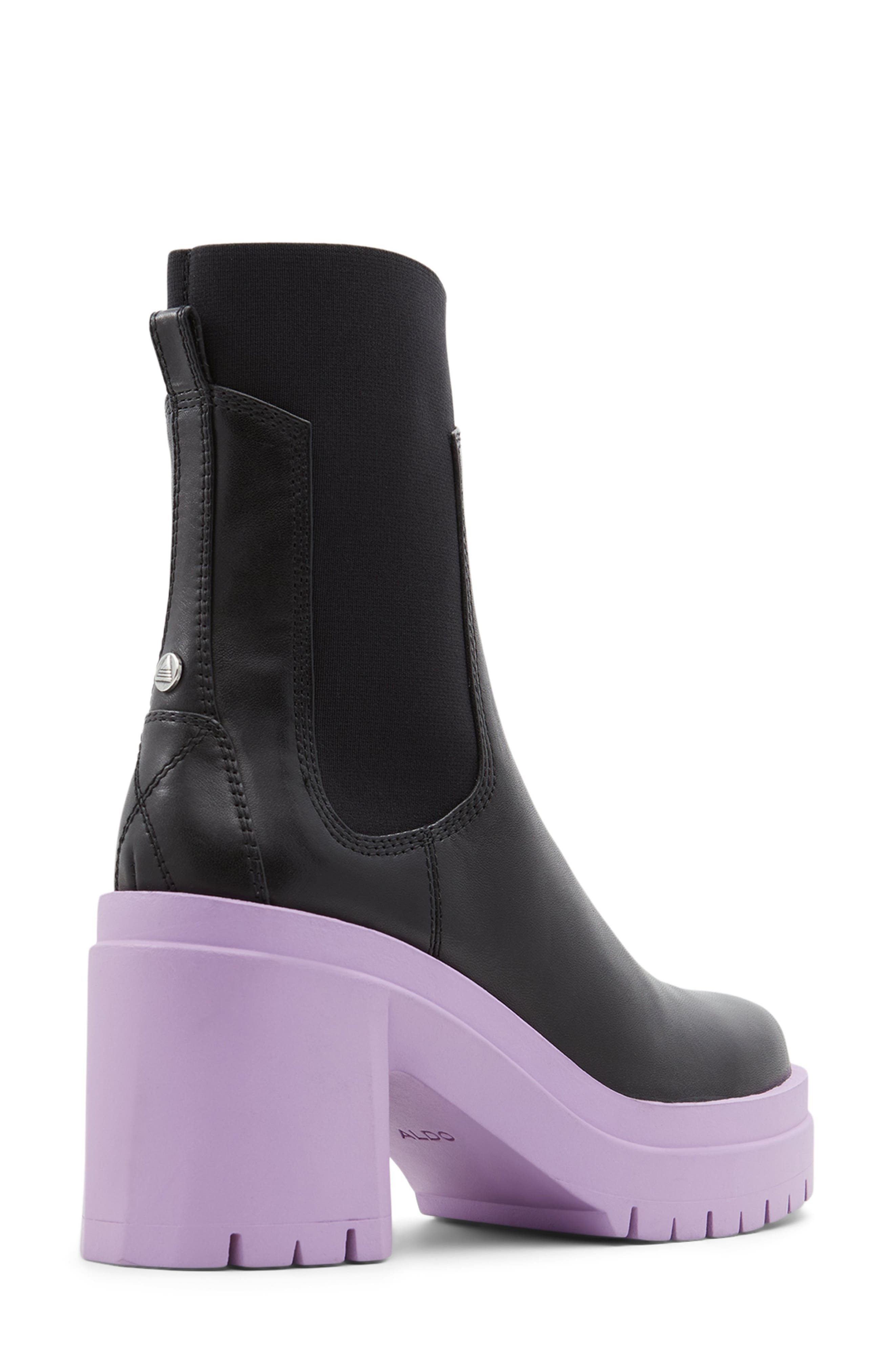 Big Mood Chelsea Boot, Alternate, color, BRIGHT PURPLE