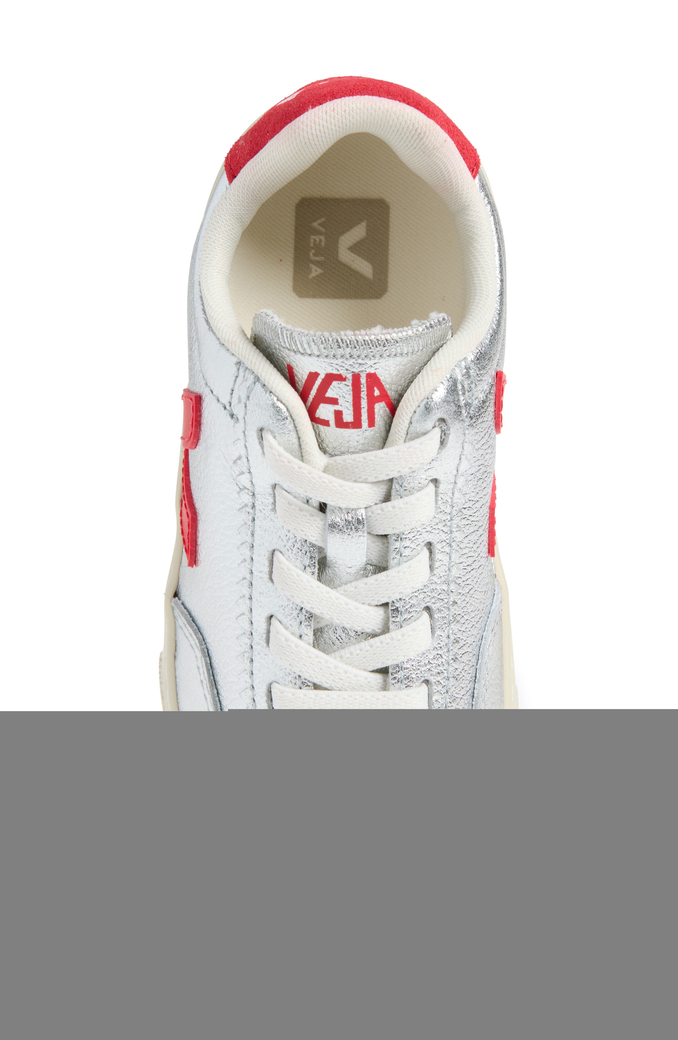 Veja Kid's Small Volley O.T. Sneaker, Alternate, color, Silver Pekin