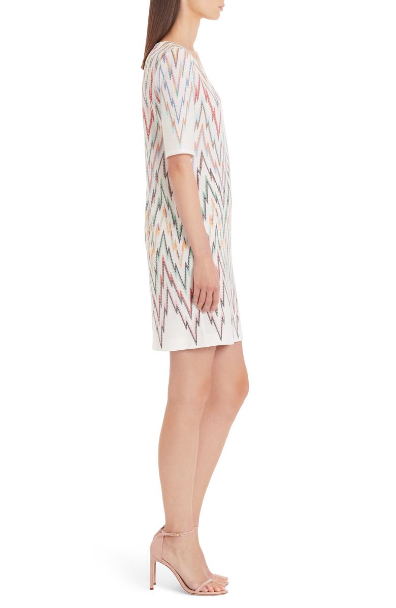 Missoni Chevron Knit Minidress, Alternate, color, 