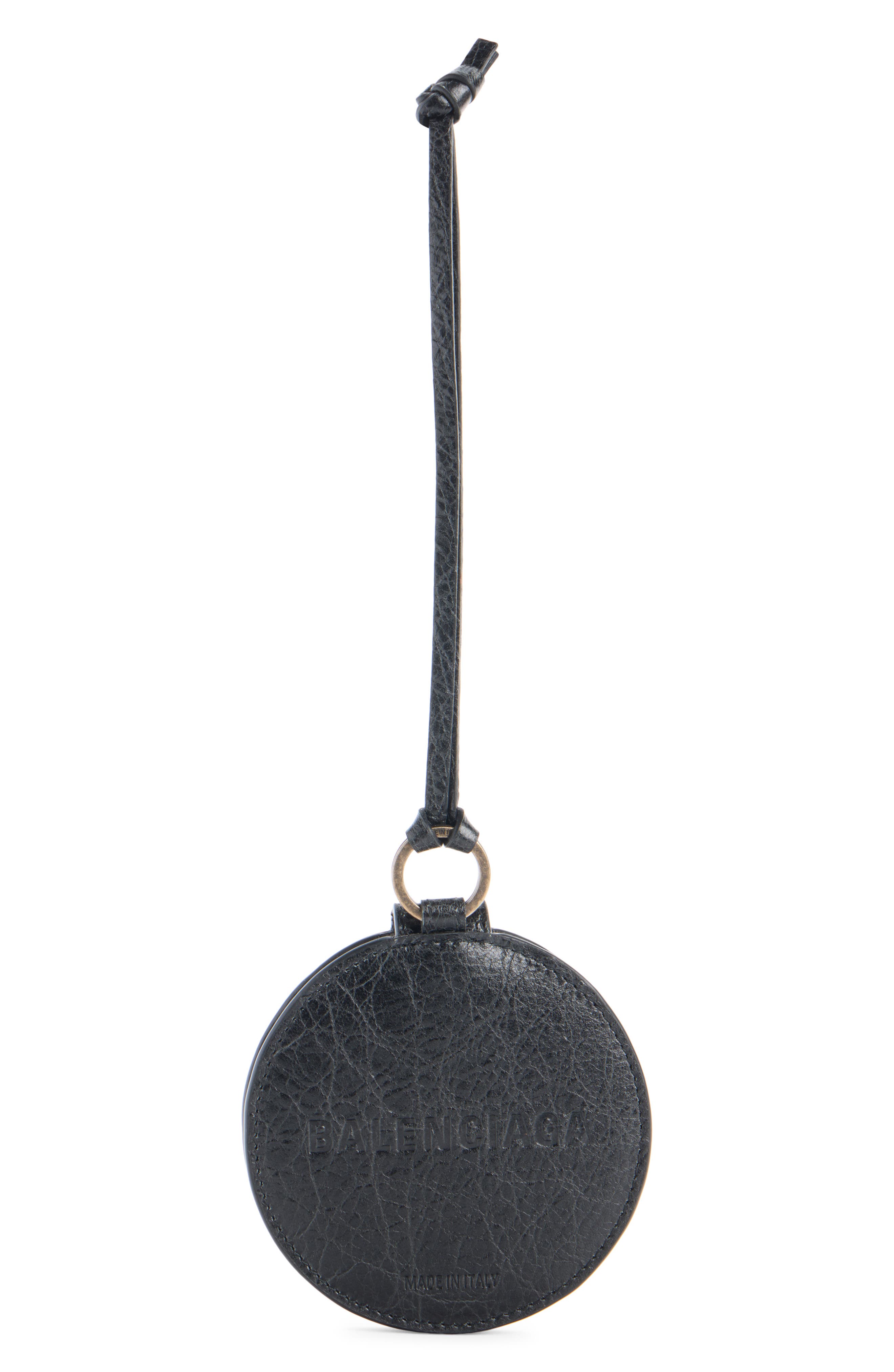 Le City Mirror Bag Charm, Alternate, color, 1000 BLACK