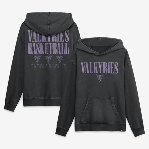 Men's Fanatics Black Golden State Valkyries Relaxed Washed Hoodie