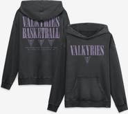 FANATICS Men's Fanatics Black Golden State Valkyries Relaxed Washed Hoodie